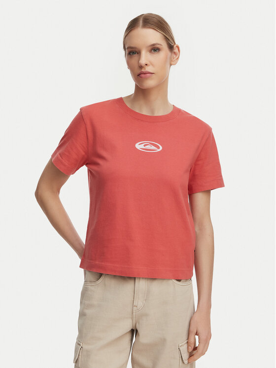 Quiksilver Quiksilver T-Shirt Standard  EQWZT03197 Dunkelrot Regular Fit
