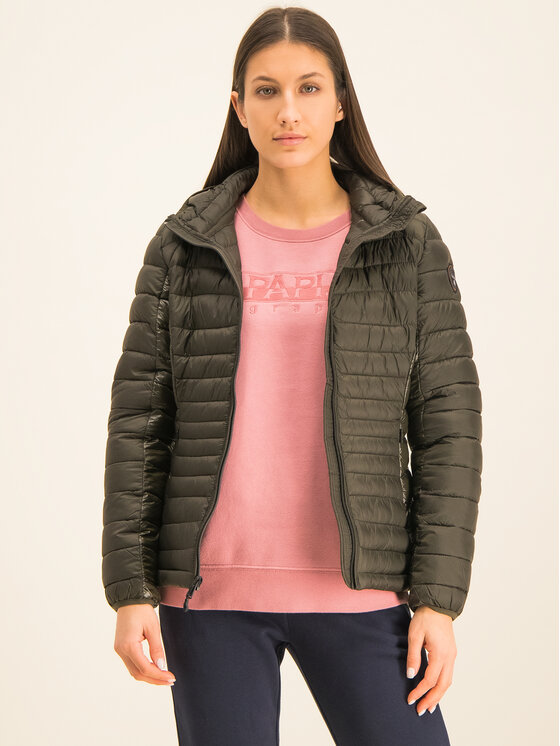 Napapijri Puhovka Aerons N0YI5E Zelena Slim Fit