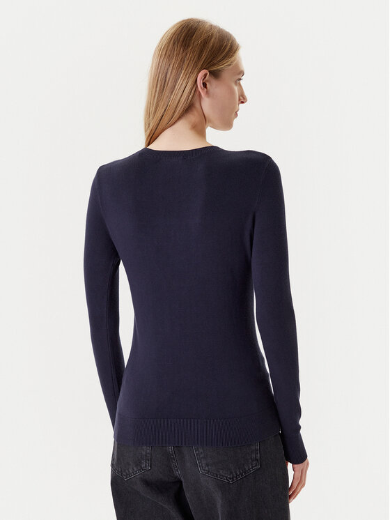 Guess Guess Pullover W5YR23 Z2NQ2 Dunkelblau Regular Fit