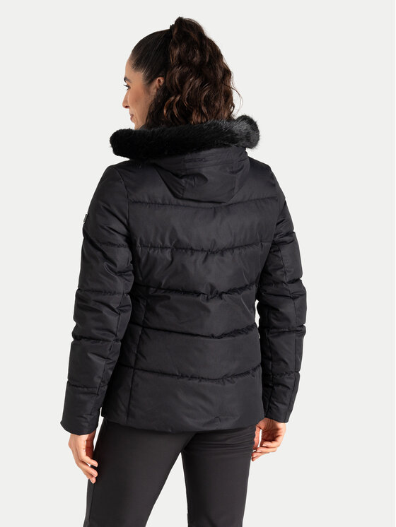 Dare2B Dare2B Skijacke Glamourize V DWP608 Schwarz Regular Fit