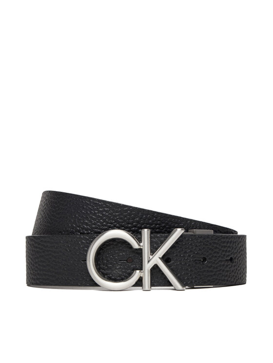 Calvin Klein Calvin Klein Meeste püksirihm Adj/Rev Ck Metal Bombe Pb 35Mm K50K510630 Must