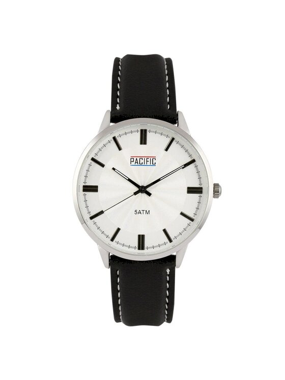 Pacific Pacific Zegarek PACIFIC X0060-08 Srebrny