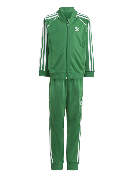 adidas adidas Treniņtērps adicolor SST IY4791 Zaļš Regular Fit