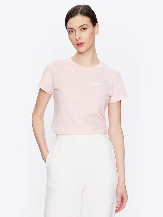 Puma T-Shirt Ess 848331 Rosa Regular Fit