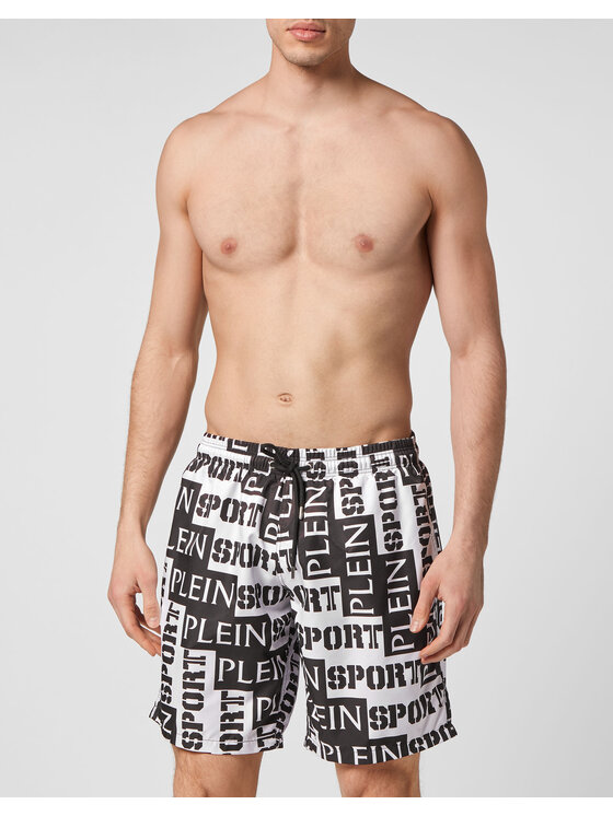 Plein Sport Plein Sport Pantaloncini 1467 Bianco