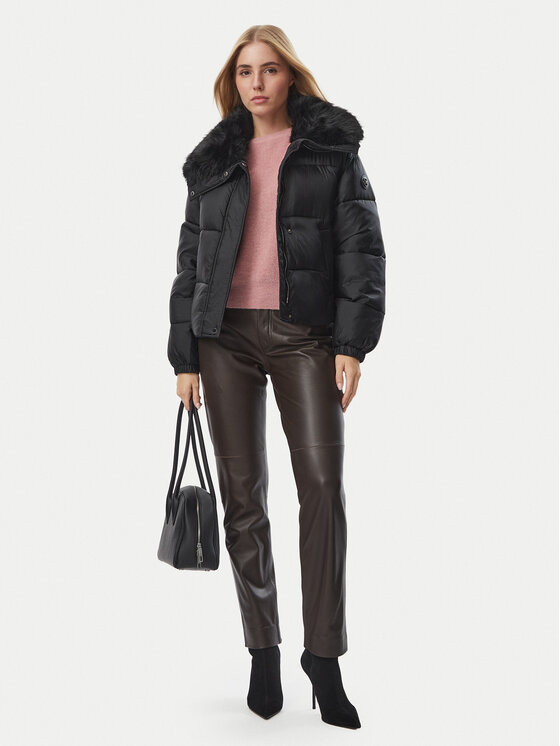 MICHAEL Michael Kors MICHAEL Michael Kors Winterjacke 77G7543M42 Schwarz Regular Fit