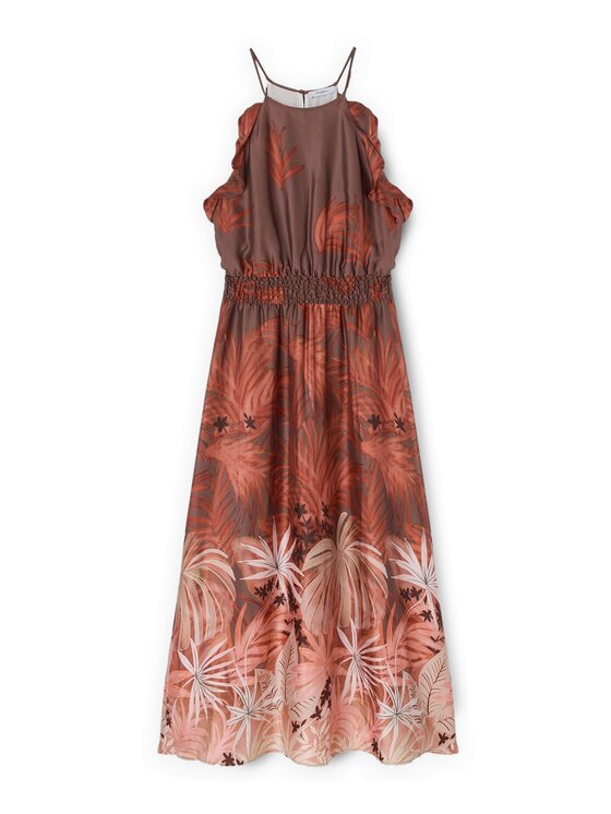 Motivi Motivi Vestito da giorno 701GQ103708N0S7 Arancione Regular Fit