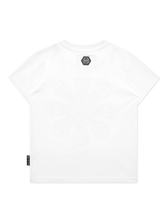 PHILIPP PLEIN PHILIPP PLEIN T-Shirt 19965 Biały Regular Fit