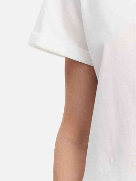 Liu Jo Liu Jo Tricou WA5007 JS923 Alb Relaxed Fit