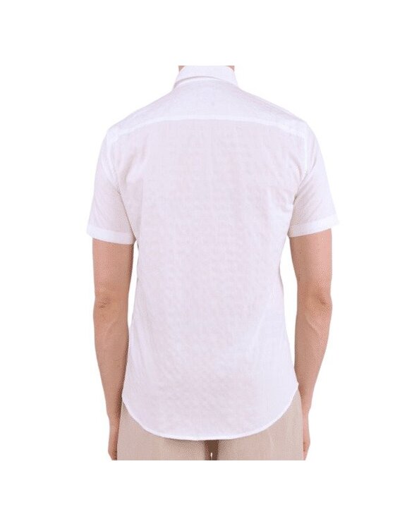 Armani Exchange Armani Exchange Košile 3RZC32 ZNYGZ 1100 Bílá Regular Fit