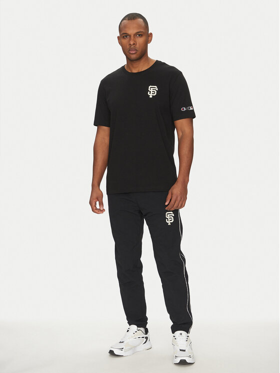 Champion Champion Tričko 221037 Čierna Standard Fit