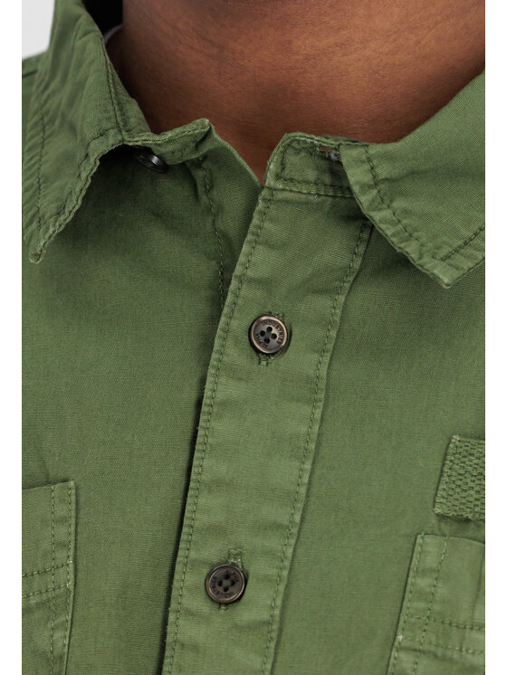 Alpha Industries Alpha Industries Koszula AI.138422-142-XL Khaki Regular Fit
