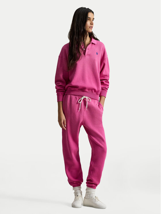 Polo Ralph Lauren Polo Ralph Lauren Pantaloni da tuta 211971700501 Rosa Tapered Fit