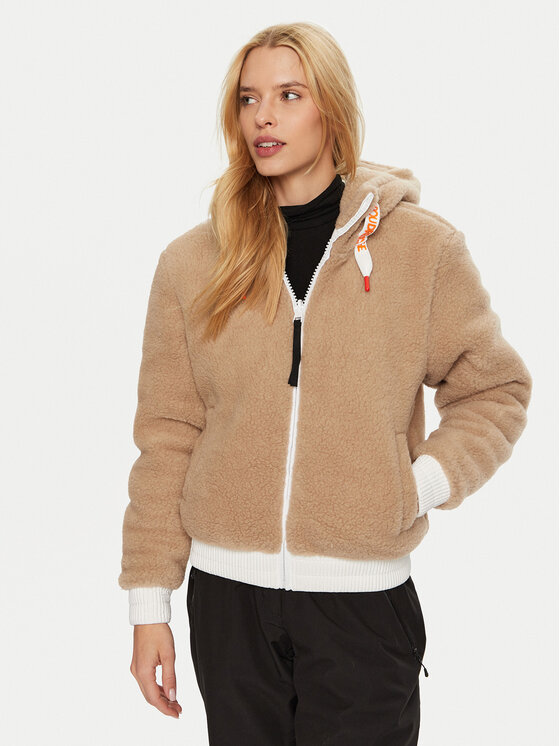 Rossignol Rossignol Lyžiarska bunda Yety Fleecy Bomber Jkt RLNWJ36 Biela Regular Fit