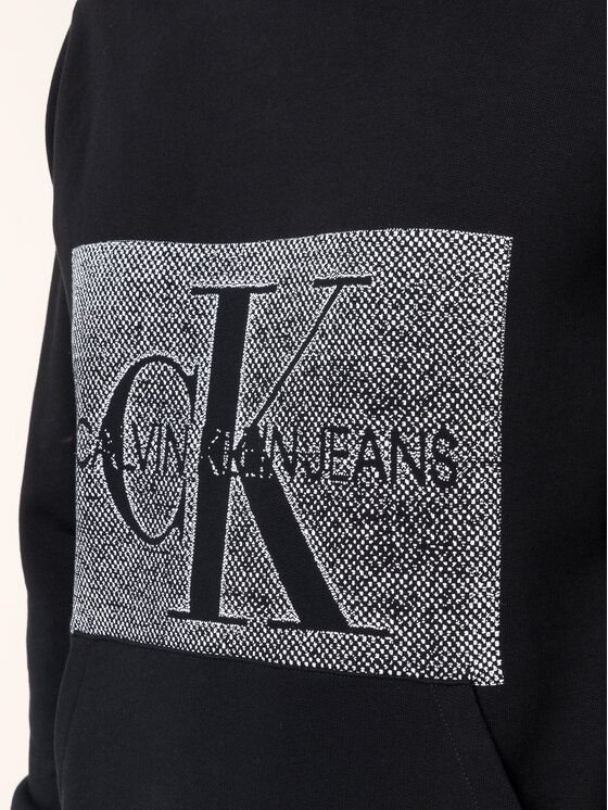 Calvin Klein Jeans Calvin Klein Jeans Felpa Monogram J30J313215 Nero Regular Fit
