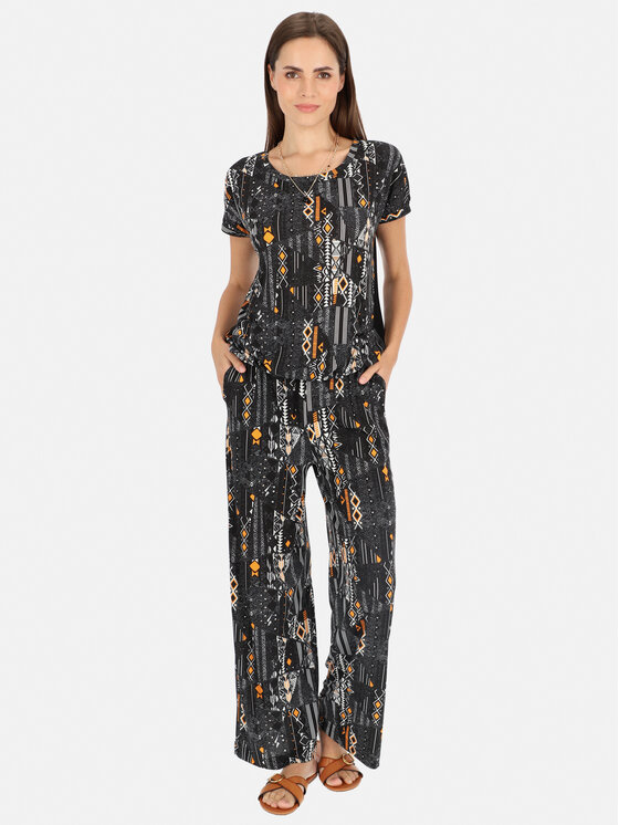 L’AF L’AF Bluzka Alis Czarny Regular Fit