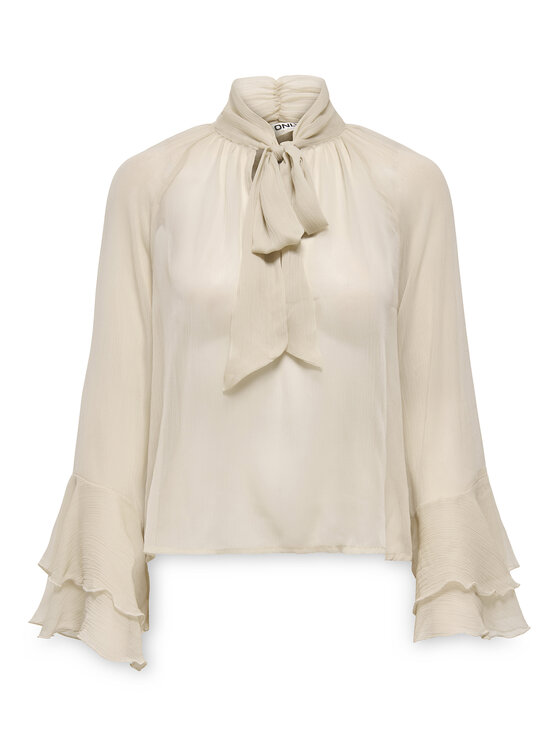 ONLY ONLY Majica Peninna 15367241 Bež Regular Fit