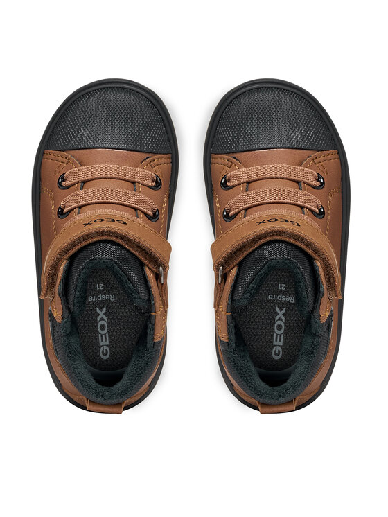 Geox Geox Kotníková obuv B Gisli Boy B461NC 0MEFU C1192 Hnědá