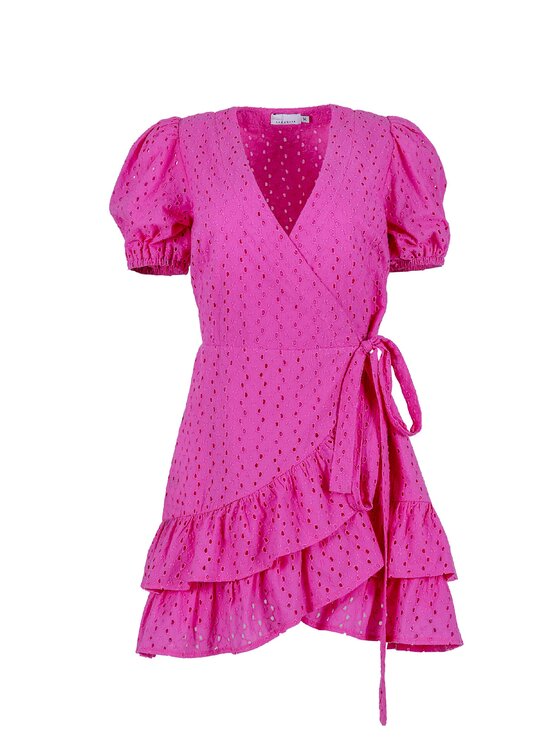 LAURELLA LAURELLA Letní šaty Laurella 4UL100541 Růžová Regular Fit