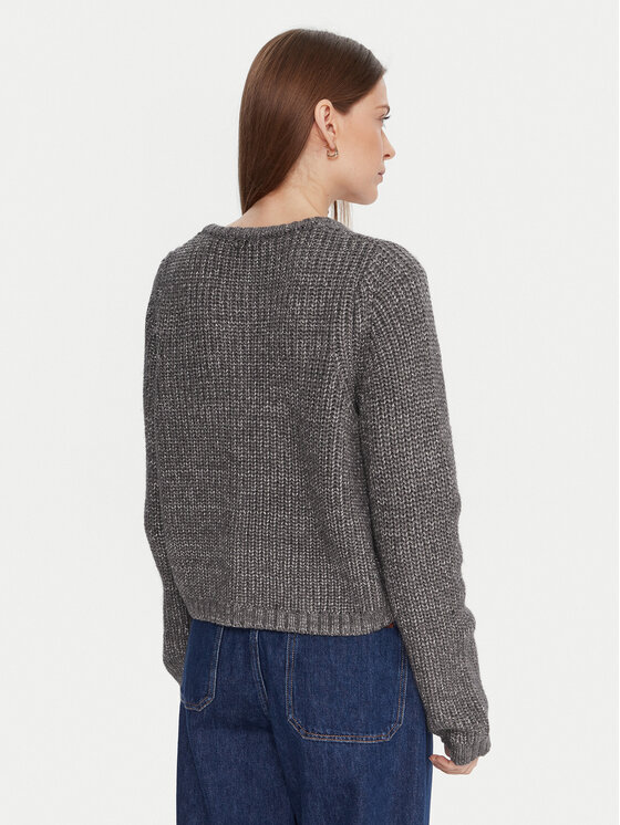 Liu Jo Liu Jo Cardigan MF5235 MA88A Gri Regular Fit