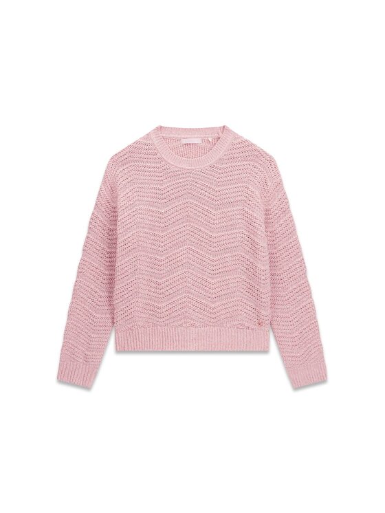 Guess Guess Svetr 180859 Růžová Classic Fit