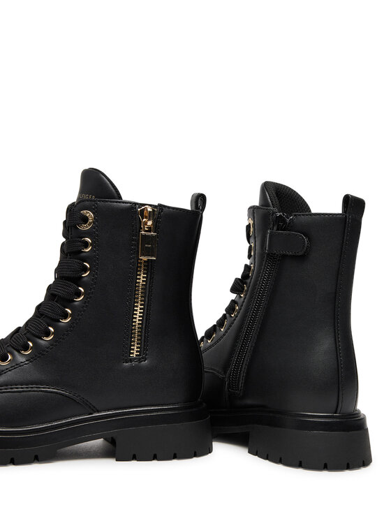 Tommy Hilfiger Tommy Hilfiger Planinarske cipele Lace-Up Bootie T3A5-33567-1351 M Crna