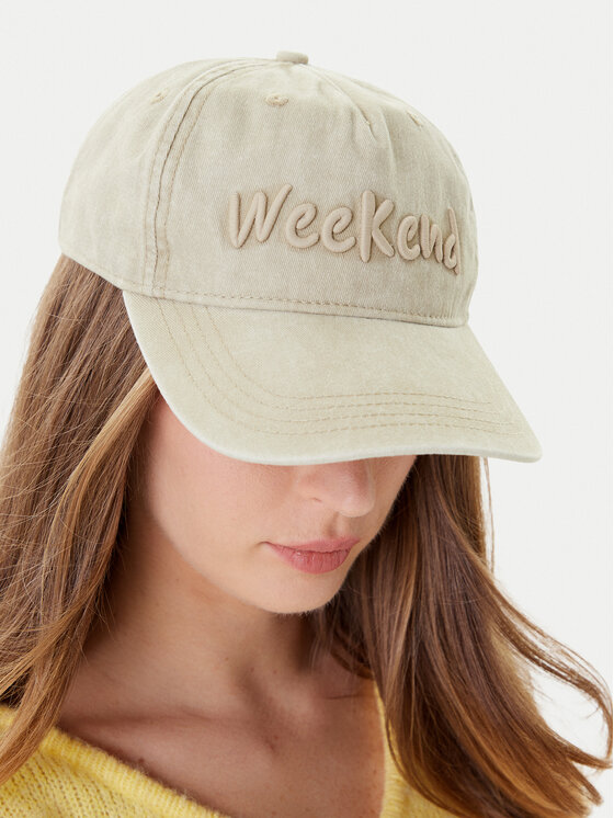 Weekend Max Mara Weekend Max Mara Czapka z daszkiem Bruno 2525576024 Beżowy