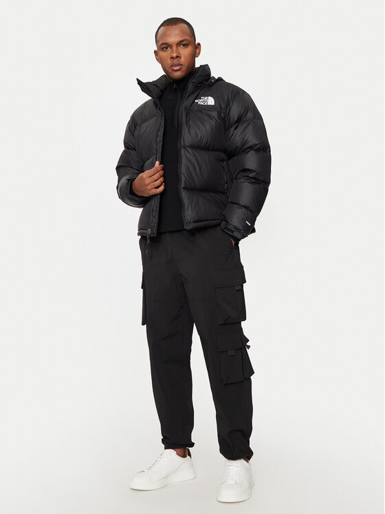 The North Face The North Face Vatovaná bunda 1996 Retro Nuptse NF0A3C8D Černá Loose Fit