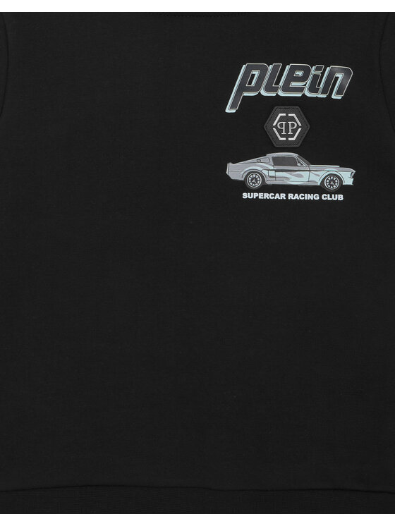 PHILIPP PLEIN PHILIPP PLEIN Bluza 28227 Czarny Regular Fit