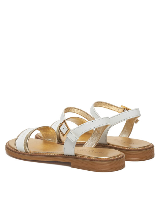 Tommy Hilfiger Tommy Hilfiger Sandały Sandal T4A2-33944-1281 S Biały