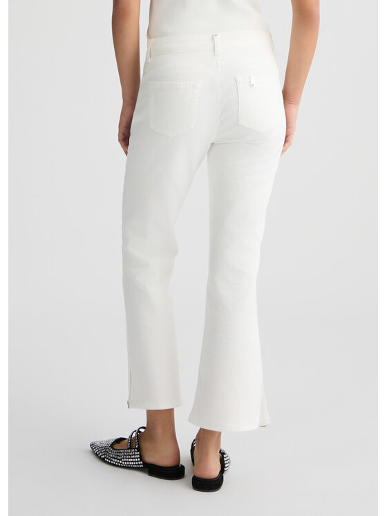 Liu Jo Liu Jo Pantaloni di tessuto UA5141T181610701 Bianco Slim Fit