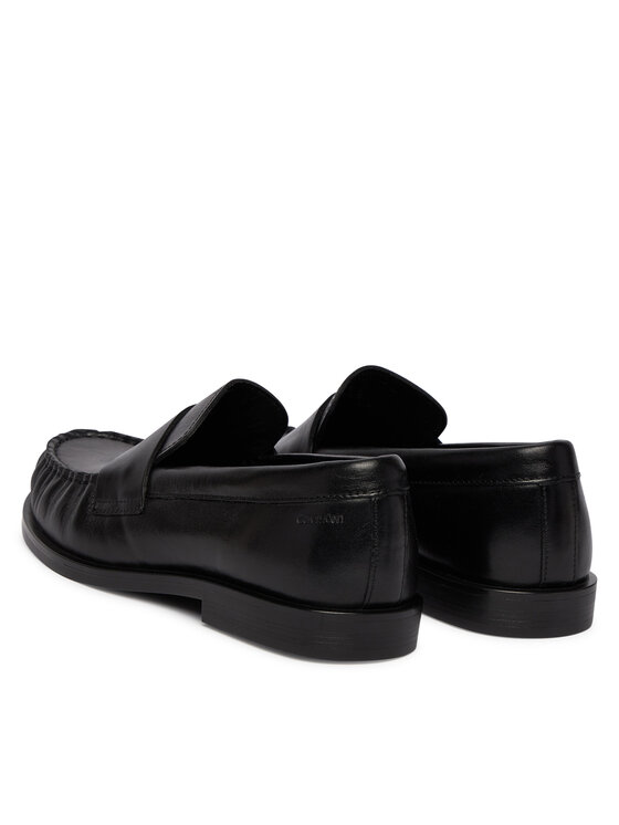 Calvin Klein Calvin Klein Лоуфъри Round Loafer Lth HW0HW03031 Черен