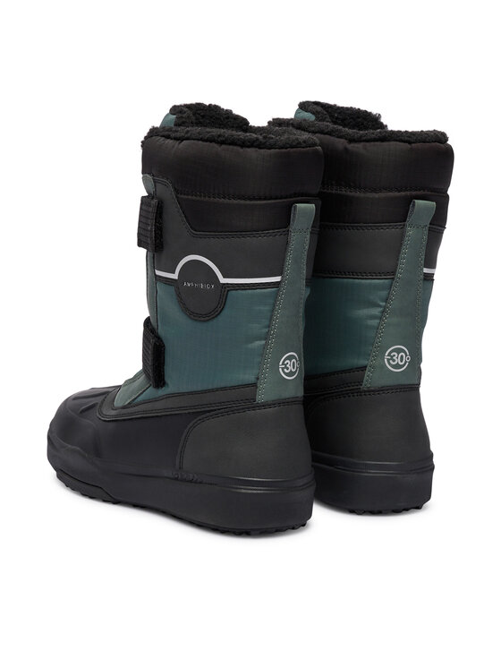 Geox Geox Cizme de zăpadă Junshee Pg A J46D8A-0MEFU C0498 D Negru