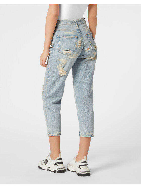 PHILIPP PLEIN PHILIPP PLEIN Jeansy 24351 Niebieski