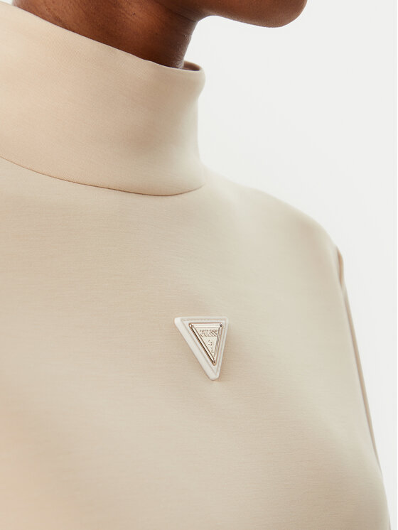 Guess Guess Суитшърт Olympe V4YQ05 KCAY2 Бежов Regular Fit