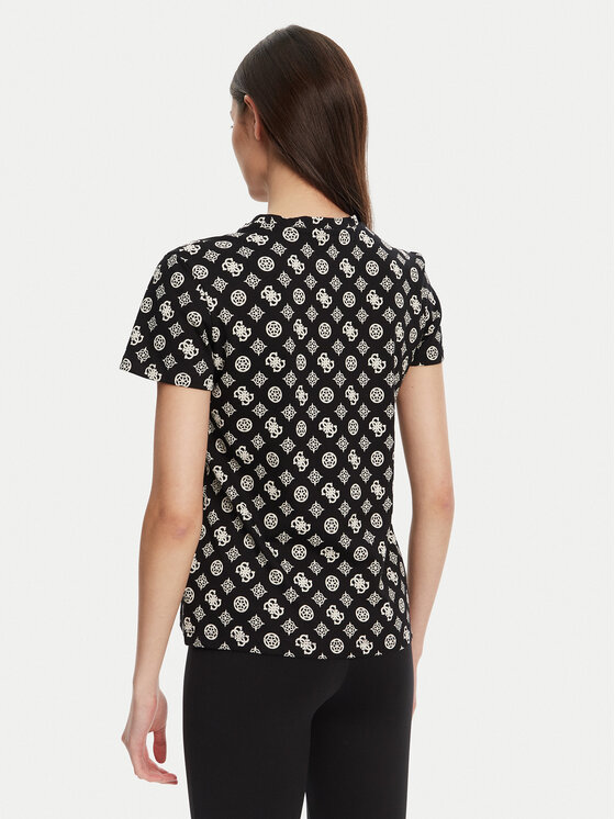 Guess Guess Póló V5YI04 I3Z14 Fekete Regular Fit