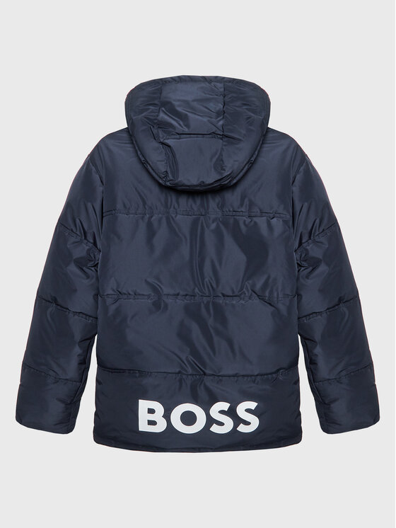 BOSS BOSS Giubbotto invernale J26488 D Blu scuro Regular Fit