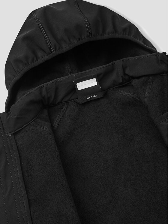 Reima Reima Kurtka softshell Vantti 5100009A Czarny Regular Fit