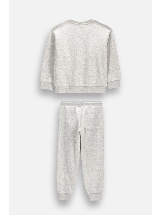 Coccodrillo Coccodrillo Tepláková souprava ZC6117301ABK-003 Krémová Regular Fit