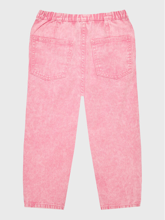 United Colors Of Benetton United Colors Of Benetton Jeansy 4I8BCE01G Różowy Relaxed Fit