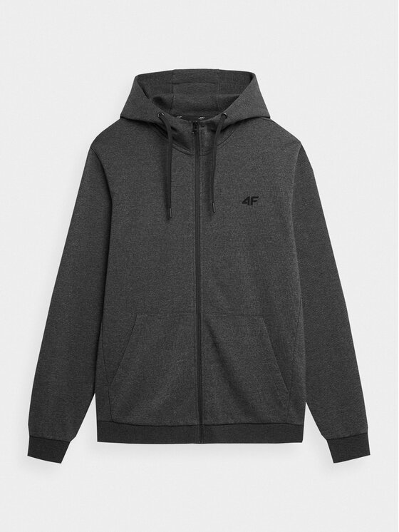 4F 4F Суитшърт 4FAW23TSWSM695 Сив Regular Fit