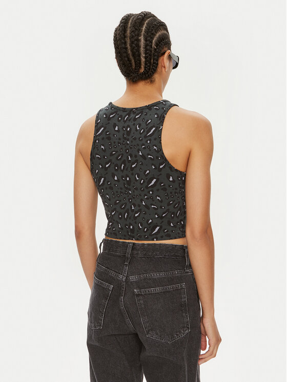 adidas adidas Τοπ Essentials IN9930 Γκρι Slim Fit