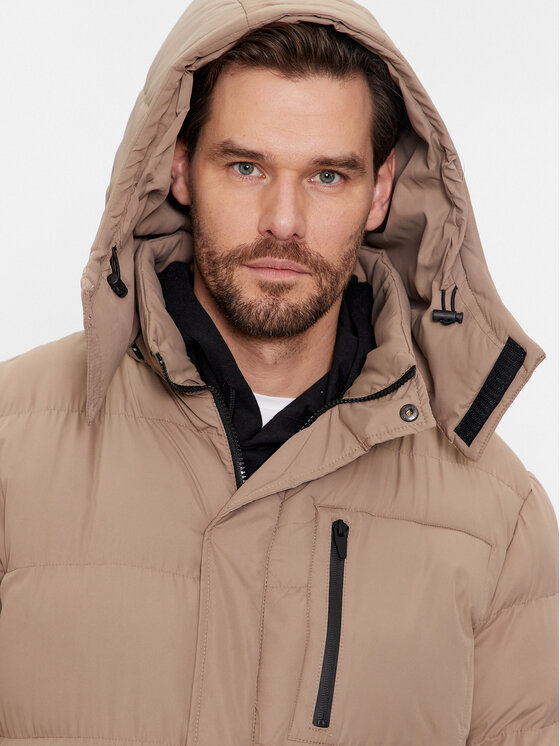 Brave Soul Brave Soul Ziemas jaka MJK-ELSDONSTONE Bēšs Regular Fit