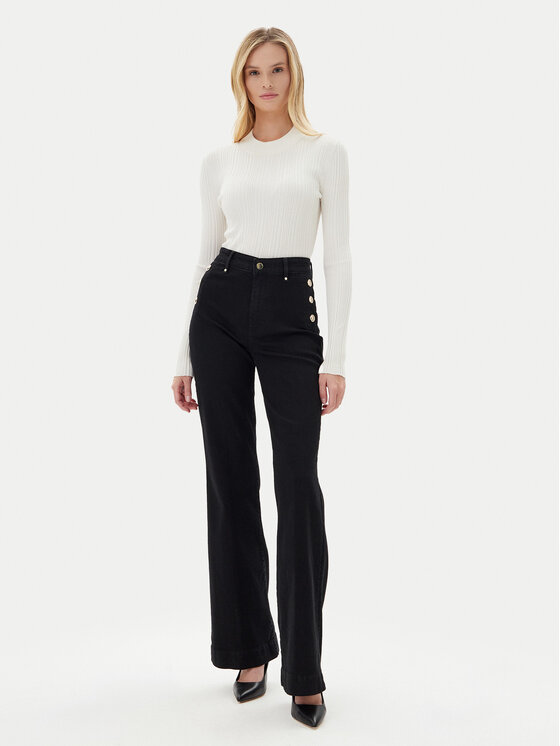 Guess Guess Τζιν W5RA0P D4PZ1 Μαύρο Skinny Fit