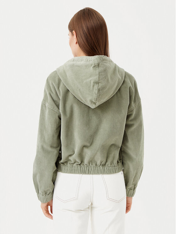 ONLY ONLY Суитшърт Kenzie 15246274 Зелен Regular Fit