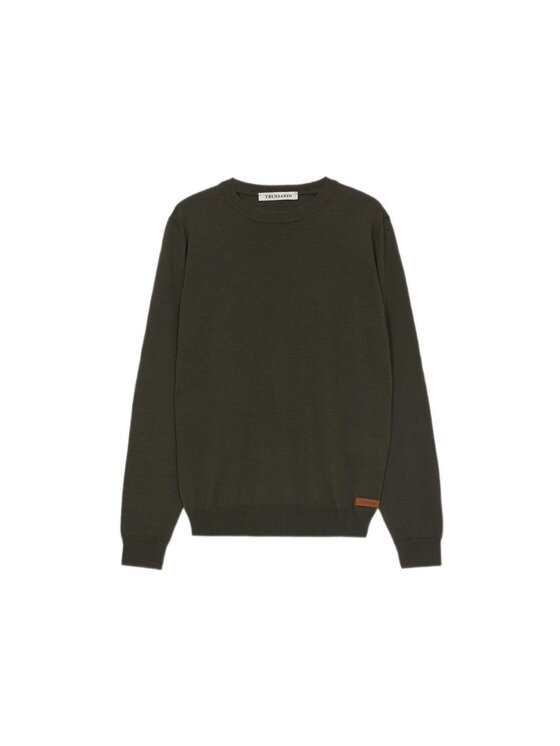 Trussardi Trussardi Cardigan M0058000007N035 Verde Regular Fit
