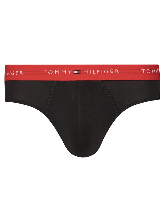 Tommy Hilfiger Tommy Hilfiger Súprava slipov UM0UM03876 Čierna