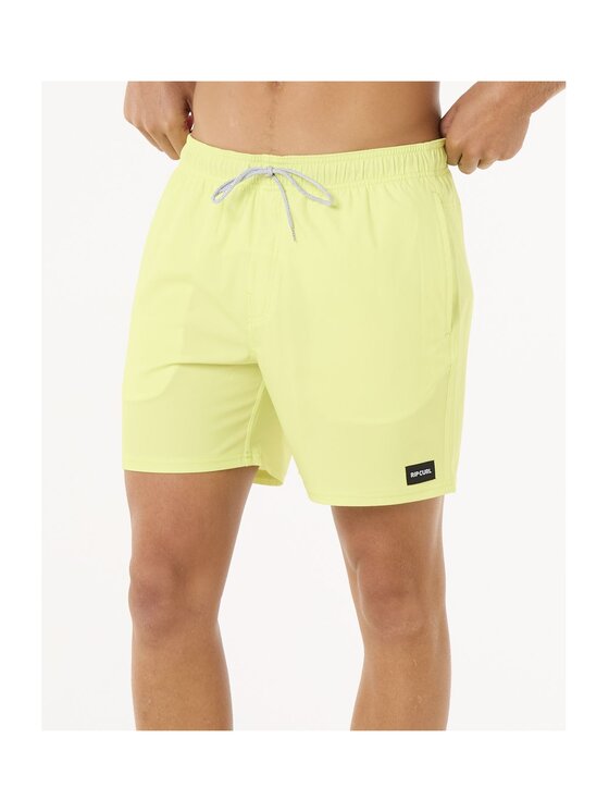 Rip Curl Rip Curl Szorty kąpielowe Daily Volley Żółty Standard Fit