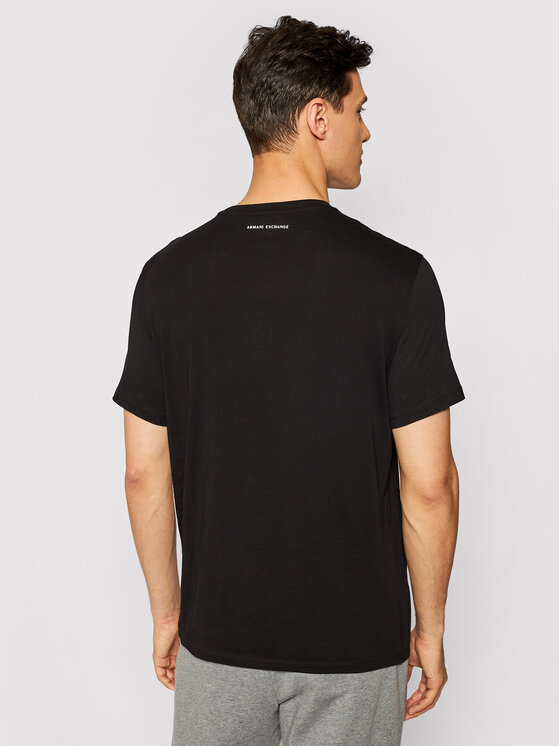 Armani Exchange Armani Exchange T-Shirt 8NZTCK Z8H4Z 1200 Černá Slim Fit