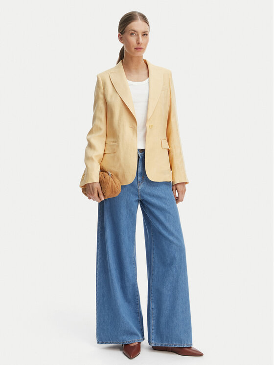 Weekend Max Mara Weekend Max Mara Švarkas Nalut 2615041072 Geltona Regular Fit